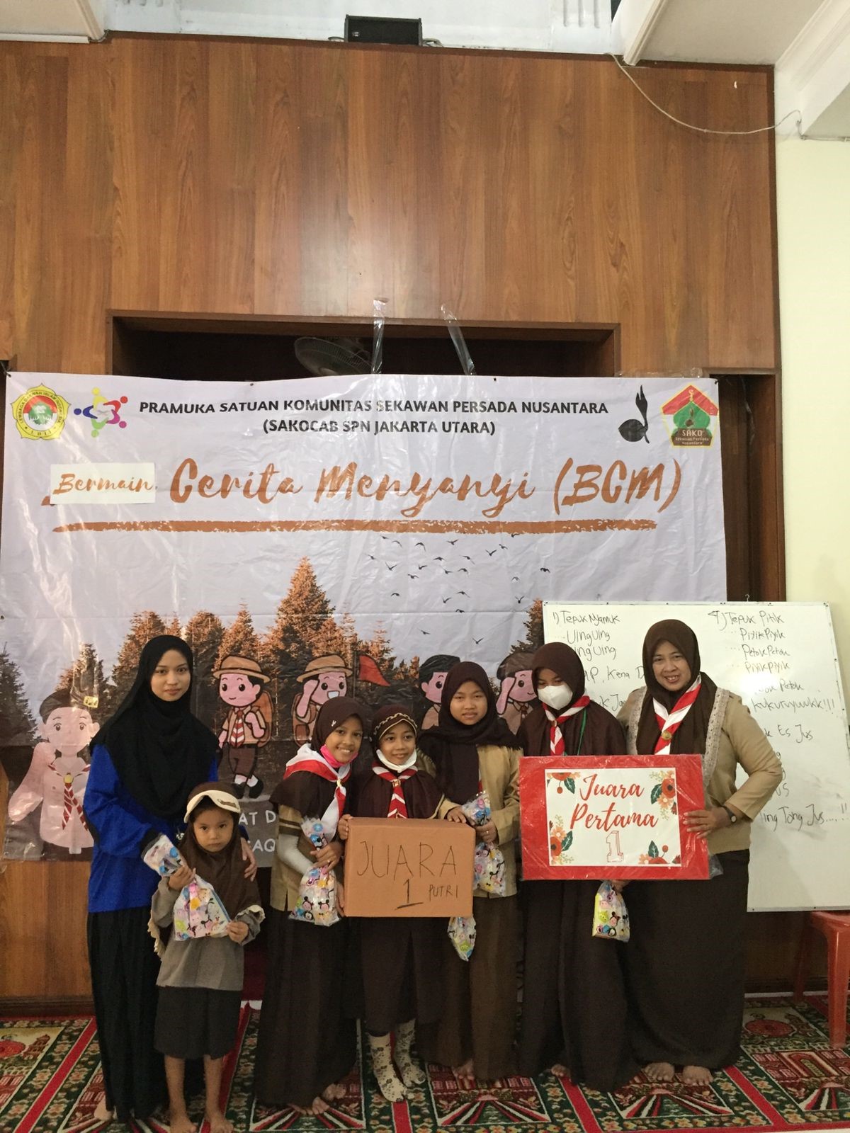 SAKO SPN Jakarta Utara Adakan Kegiatan BCM Di Masjid Fathul Huda, Kebon