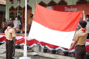 Upacara Bendera 17 Agustus di Pondok Pesantren Syarif Hidayatullah - Jakarta Utara